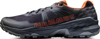 Pánská treková obuv Mammut Sertig II Low GTX Men Black/Vibrant Orange
