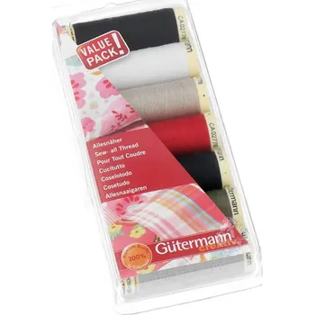 Nit Sada 7 špulek nití základní barvy Gütermann 731099