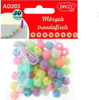 Korálky růže pastelové (30g)