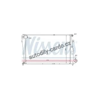 Chladič motoru Chladič motoru NISSENS 61303