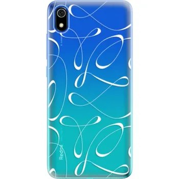 Pouzdro na mobilní telefon Odolné silikonové pouzdro iSaprio - Fancy - white - Xiaomi Redmi 7A