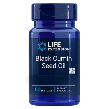 Přírodní produkt Life Extension Black Cumin Seed Oil 60 cps.