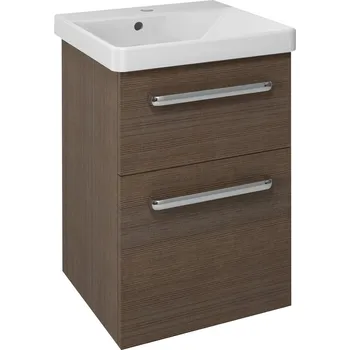 Nábytek Sapho THEIA umyvadlová skříňka 46,4x70x44,2cm, 2xzásuvka, borovice rustik TH050-1616