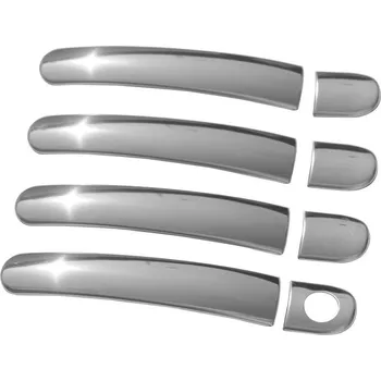 Tuning Omtec Nerezové kryty klik Škoda Fabia II (2006 - 2014) - sada 8 ks - 7502041