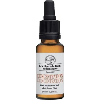 Přírodní produkt Les fleurs de Bach Koncentrace / Concentration 20ml - Bachovy květové BIO esence