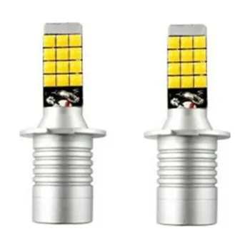 Povinná bezpečnostní výbava LED H1-2x24 - dvě LED žárovky 15W do auta s paticí H1, svit 3600lm