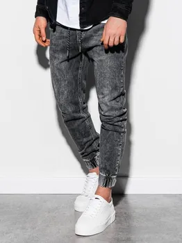 Pánské džíny Ombre AP907 šedé M
