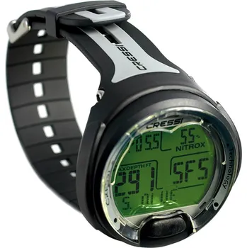 Potápěčský počítač Počítač LEONARDO, Cressi černo-šedá