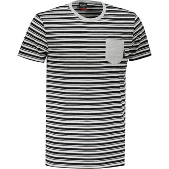 Pánské tričko Pánské triko s krátkým rukávem SAM 73 MARTIN MT 794 SVĚTLE ŠEDÁ S