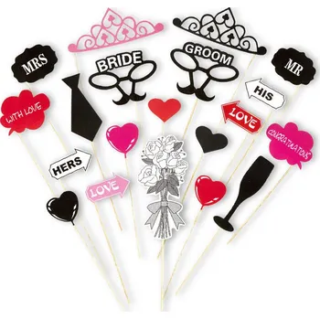 Svatební dekorace Ptákoviny CB Fotokoutek svatba 20 ks