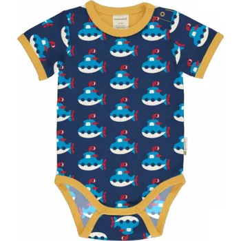 Kojenecký body Dětské body s krátkým rukávem Ponorky Maxomorra Velikost: 62/68