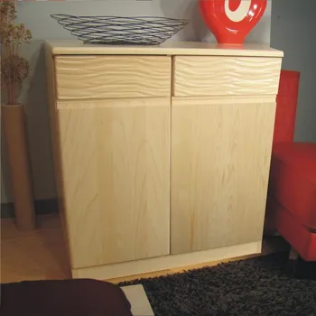 Komoda ROALHOLZ dvířková komoda z masivu LENIOS IX