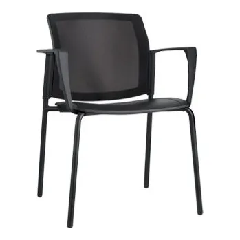 Jednací židle ALBA konferenční židle LOGOS síťovaná + čalouněný sedák