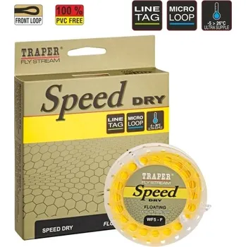 Muškařská šňůra Traper Speed Dry WF AFTMA 4