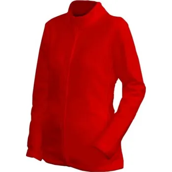 Dámská mikina Lambeste dámská mikina fleece červená Varianta: vel.M 0100N_CERVENA-52384