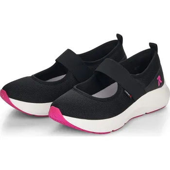 Dámské baleríny RIEKER - REVOLUTION Dámské baleríny 42102-00 Rieker-R černé Barva: schwarz, Velikost: 42