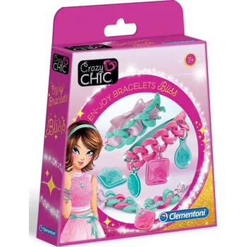 dětská sada na výrobu šperků Clementoni Crazy Chic Náramky s přívěsky