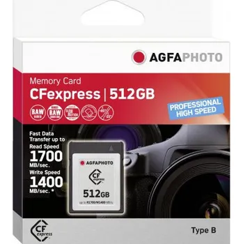 Paměťová karta AgfaPhoto CFexpress 512GB Professional (10442)