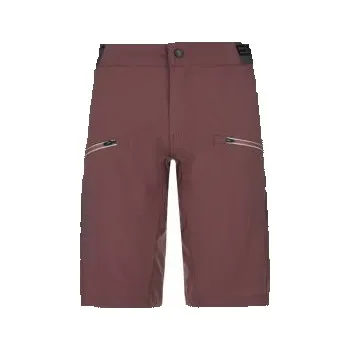 Cyklistické kalhoty Kilpi TRACKEE-W tmavě červená 36; Červená kraťasy + DÁREK DLE VÝBĚRU!