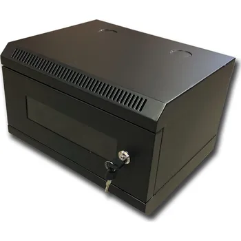 Rozvaděč 10'' rack jednodílný 4U/280 DATACOM černý Skl.dv. 7030