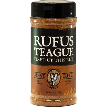 Koření Rufus Teague BBQ koření Spicy Meat Rub 357g