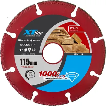 Řezný kotouč XTline XT161115 115 mm