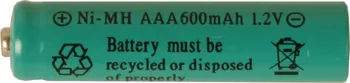 Článková baterie Star Trading 12.478-00-2 dobíjecí baterie AAA nikl-metal-hydridová 2 ks