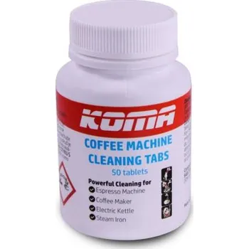 Čisticí tablety Koma 2 v 1 pro automatické kávovary, 50 ks