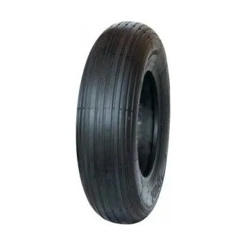 Pneu pro těžký stroj Deli Tire PNEU 4,00-8 (16x4 / 400x100) 4PR TL S379 na stavební kolečko