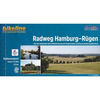 Esterbauer vydavatelství cykloprůvodce Hamburg-Rugen 1:75 t. německy