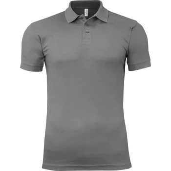 Pánské tričko Polokošile pánská Alex Fox Idaho - tmavě šedá, XXL