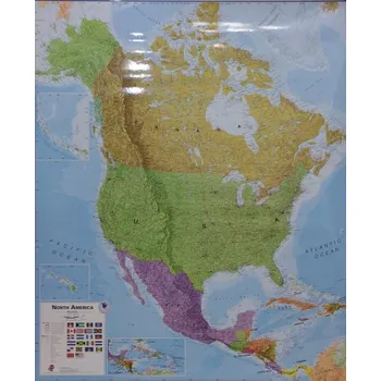 ITMB Publishing nástěnná mapa North America (Severní Amerika) Terra Nova lamino