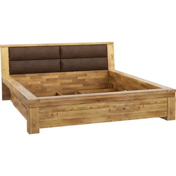 Postel Postel Terisso, dubová, rozměr 98x206x227cm (180x200cm)