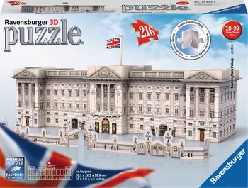 3D puzzle Ravensburger Buckinghamský palác 216 dílků