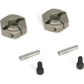 RC vybavení 1:10 Losi Lasernut U4/Tenacity: Náboj kola s čepem a šroubem (2ks)