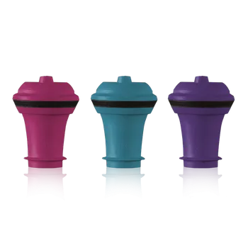 Úložný box Vakuové uzávěry trojbarevné - 3 ks