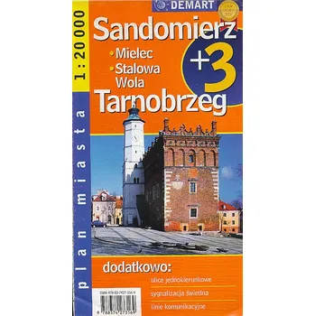 Topkart distribuce plán Sandomierz, Stalowa Wola, Mielec 1:20 t.