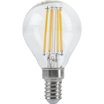 Žárovka Optonica LED Žárovka Filament G45 E14 Clear Glass Stmívatelná 4W Teplá bílá