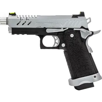 Airsoftová zbraň Vorsk Airsoftová pistole Hi-Capa 3.8 PRO, GBB - stříbrná