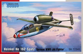 Plastikový model Special Hobby Heinkel He 162 Spatz 1:72