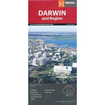 ITMB Publishing plán Darwin and Region Hema