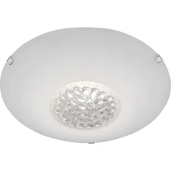 Nástěnné svítidlo LEUCHTEN DIREKT - ANNA LED stropní svítidlo saténové sklo osazeno křišťálem 3000K LD 14319-16