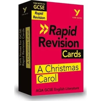 Cizí jazyk York Notes RAPID AQA GCSE (Revision Cards) A Christmas Carol - for 2026, 2027 exams - Lockwood, Lyn