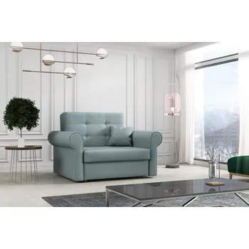 Obývací stěna FALCO Rozkládací křeslo Vivian Silver I světle zelená