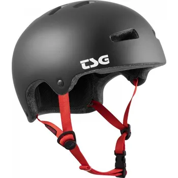 TSG helma - superlight solid color satin black (129)