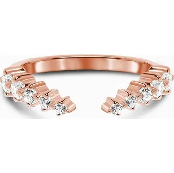 Prsten Royal Fashion prsten 14k zlato Vermeil GU-DR8351R-ROSEGOLD-TOPAZ Velikost: 6 (EU: 51-53)