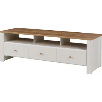 Obývací stěna FALCO TV stolek Bacardi R5 dub zlatý/crem