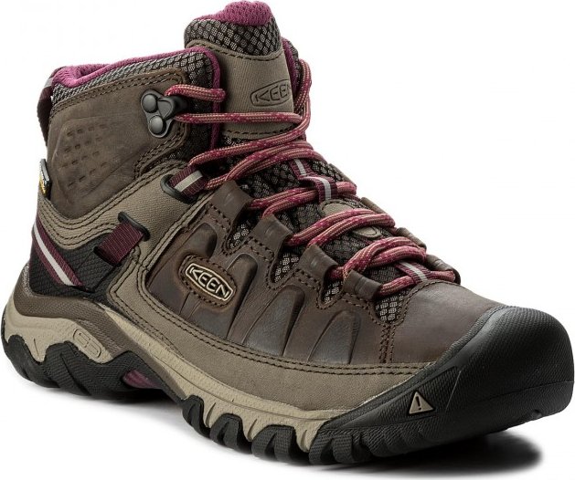 Keen TARGHEE III MID WP WEISS/BOYSENBERRY - EU 41