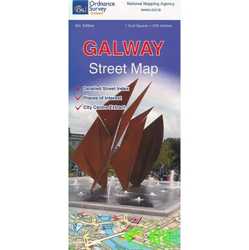 Ordnance Survay vydavatelství plán Galway 1:12 t.