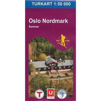 Nordeca vydavatelství mapa Oslo Nordmark sommer 1:50 t.